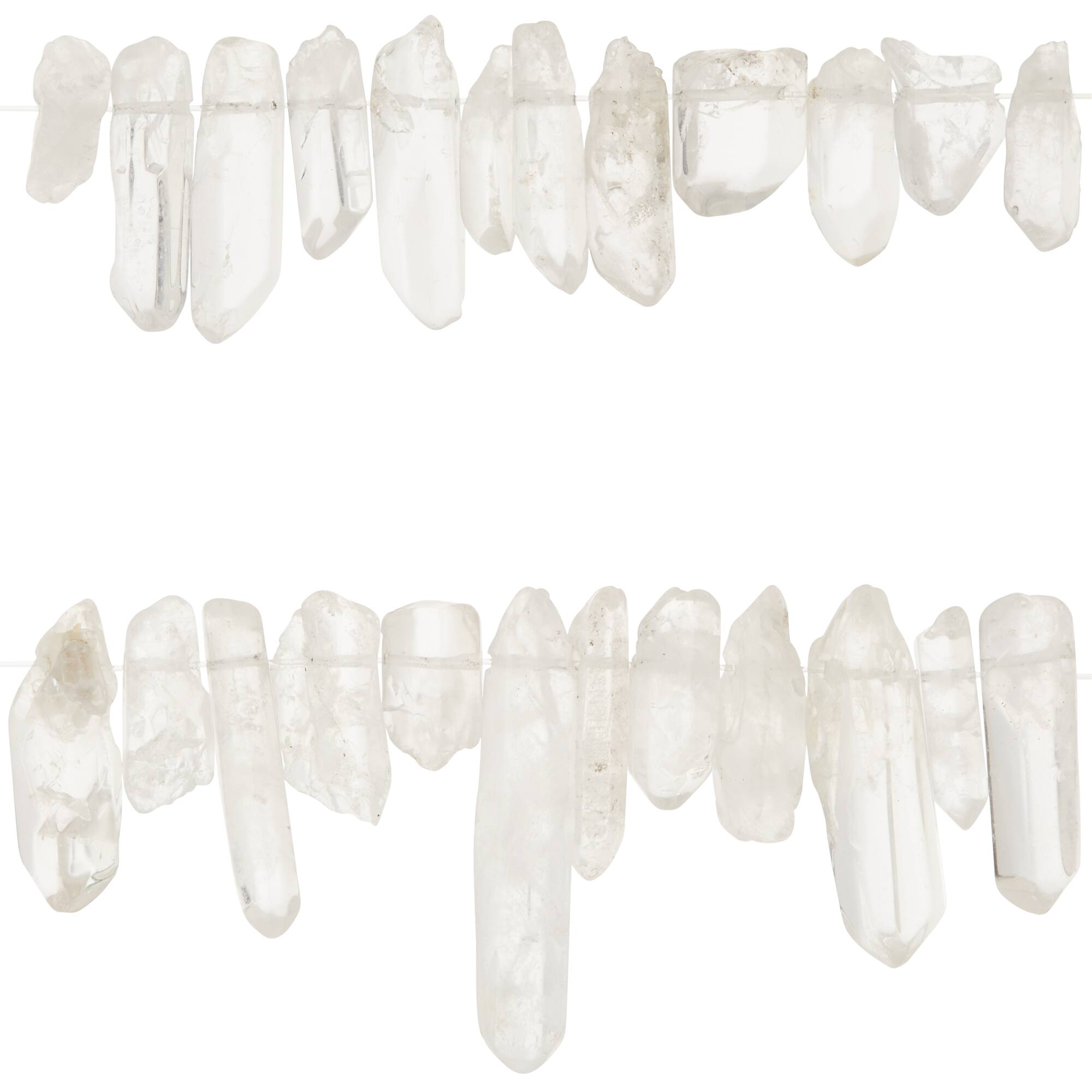 Crystal Quartzite Wand Beads by Bead Landing™